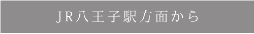 JR八王子駅方面から