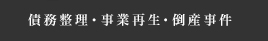 債務整理・事業再生・倒産事件